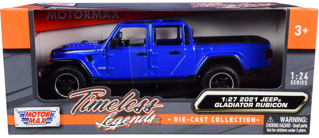 Blue 1/24 Diecast Model Car X827