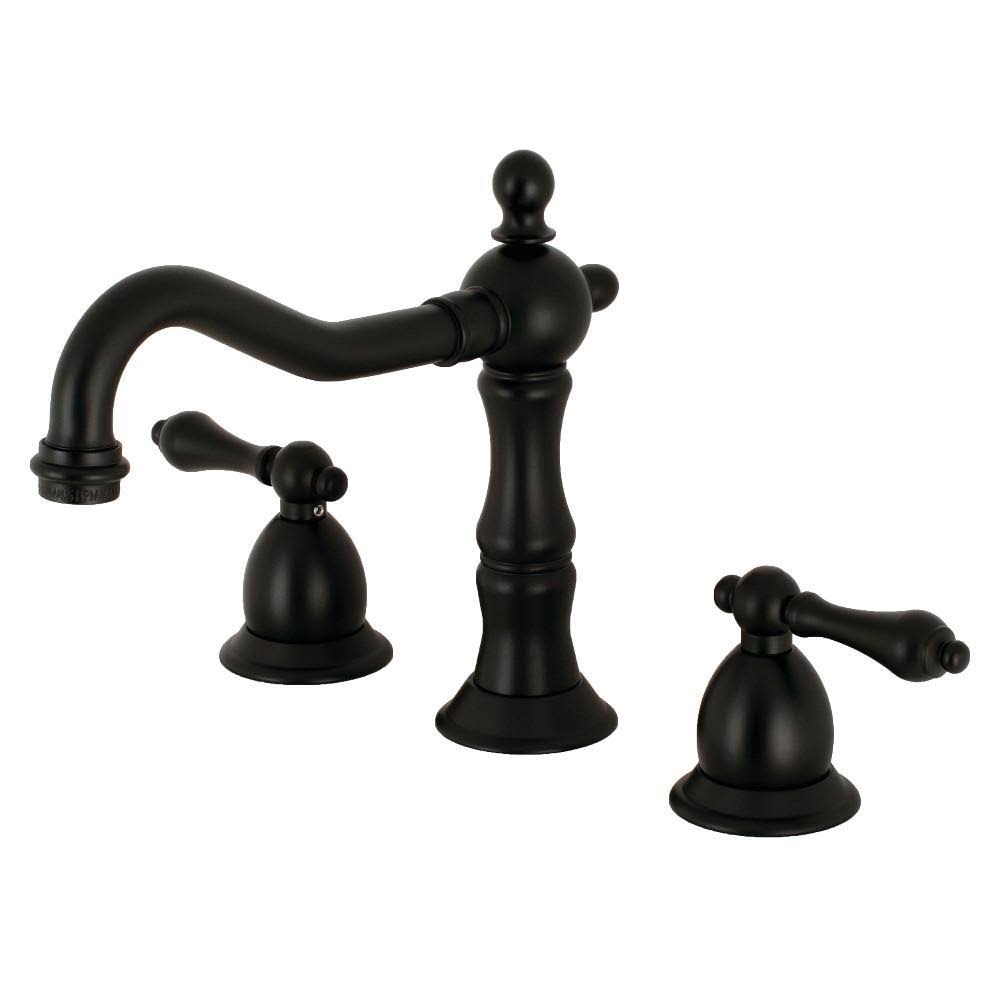 Polished Nickel Widespread Bathroom Faucet W28375