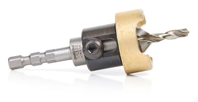 Carbide Tipped 82 Degree Countersink with Adjustable Depth Stop X178