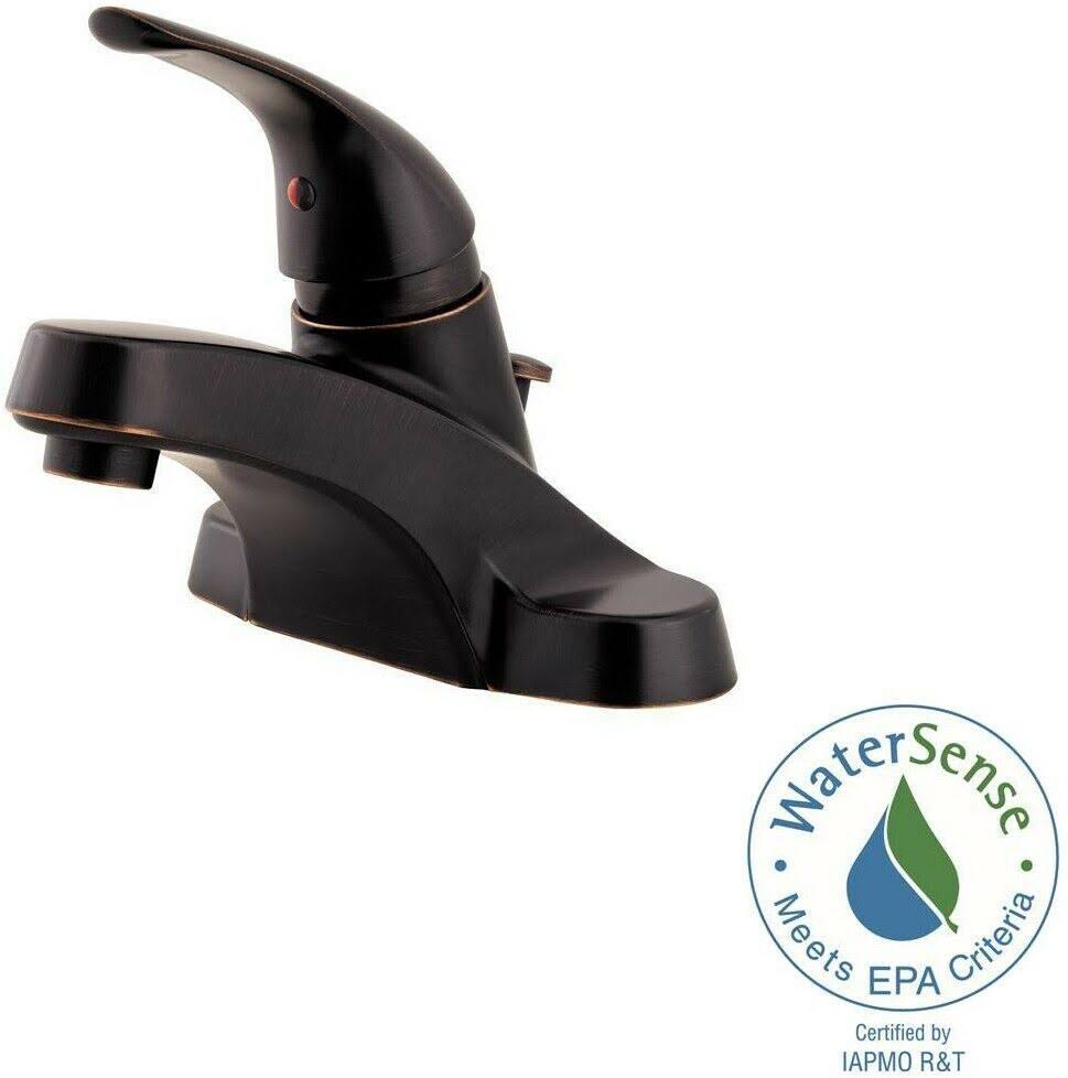 Tuscan Bronze Single Control Bathroom Faucet O316716