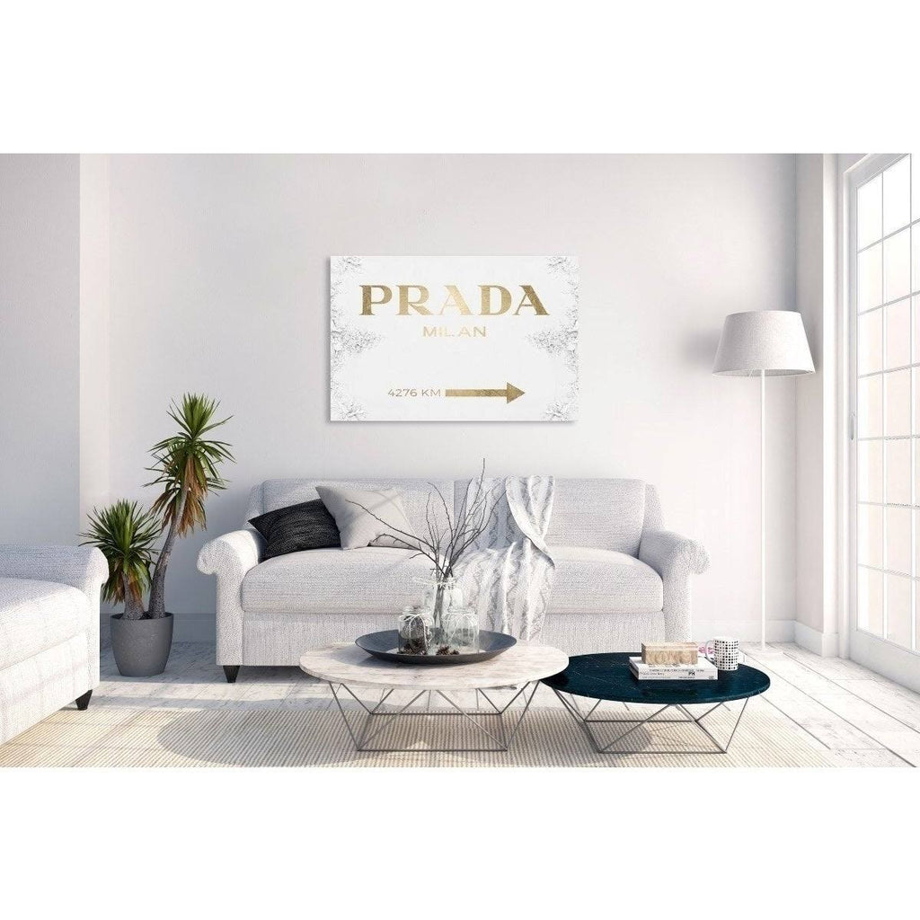 Gold Canvas Art (24 x 16) Q184