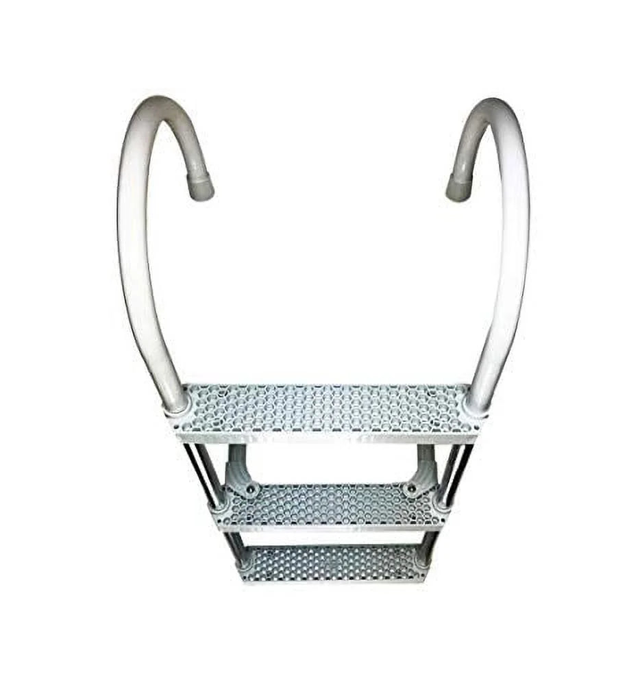 White 3 Steps Swim Boarding Ladder G96151