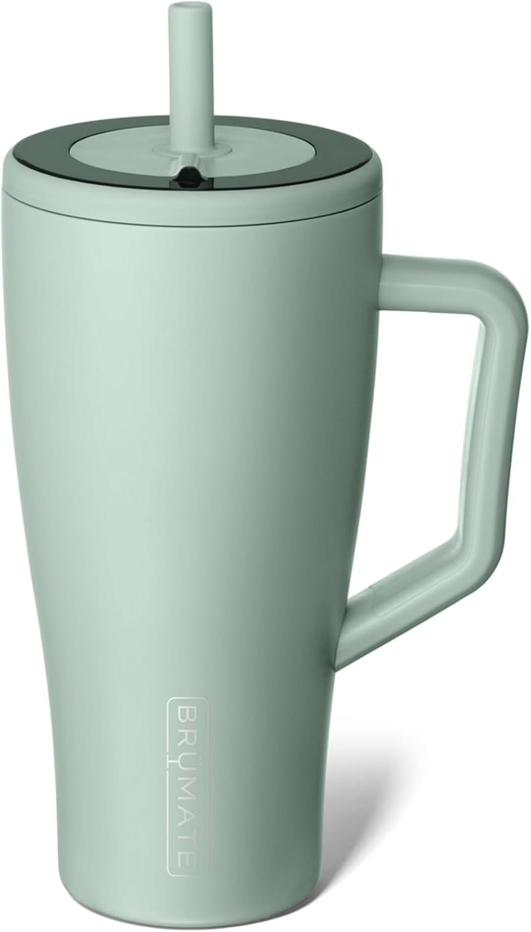 30 oz Stainless Steel Insulated Tumbler with Lid and Straw T6528