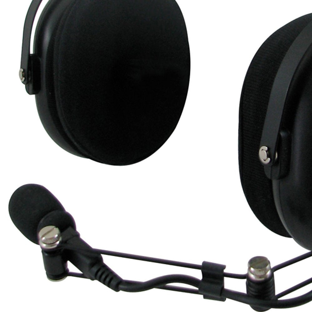 Noise Reduction Over-The-Headset with Noise Cancelling Boom Microphone, NRR 24 db B6861