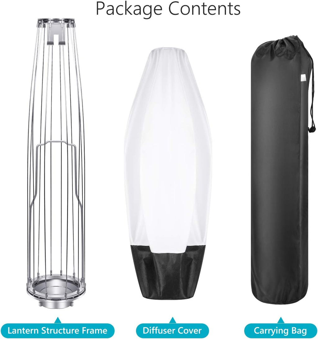Globe Lantern Softbox Diffuser 26''/65cm Bowens Mount Light Pack of 2 X8420