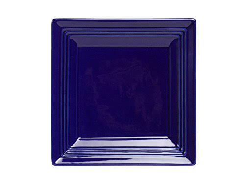 Cobalt Vitrified China Square Plate Pack of 12 F26677