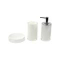 White Bathroom Accessory Set F34614
