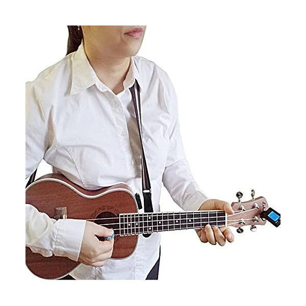 Tenor Ukulele Bundle with Strap, Case, Tuner, Picks, Pick Holder, Aquila Strings F4560