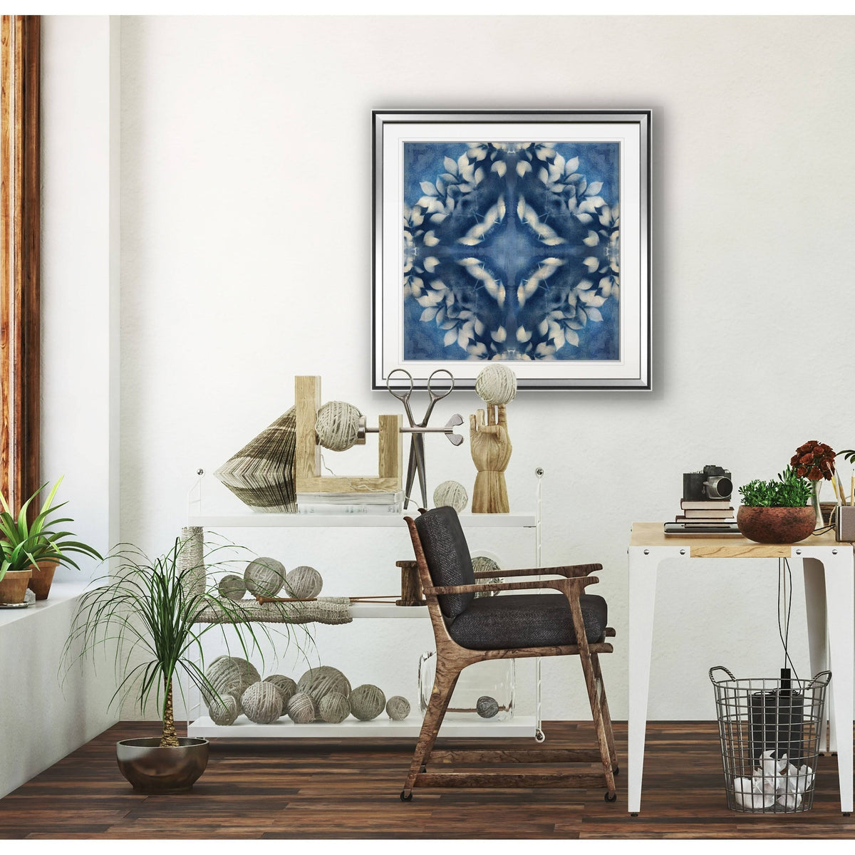 Framed Giclee Print 38 x 38 W65185