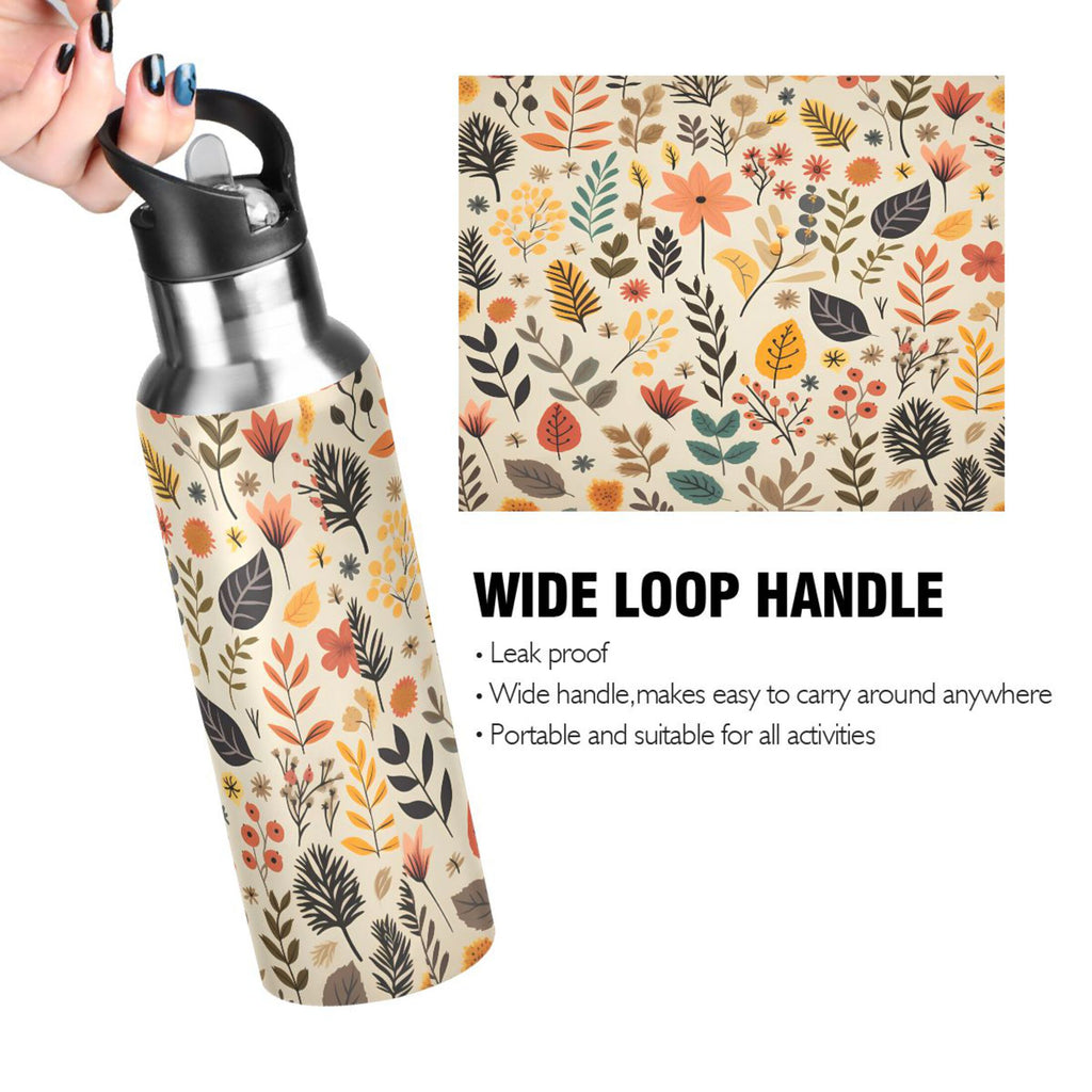 Autumn Leaves Stainless Steel Insulated Thermos Vacuum Flask Z333047