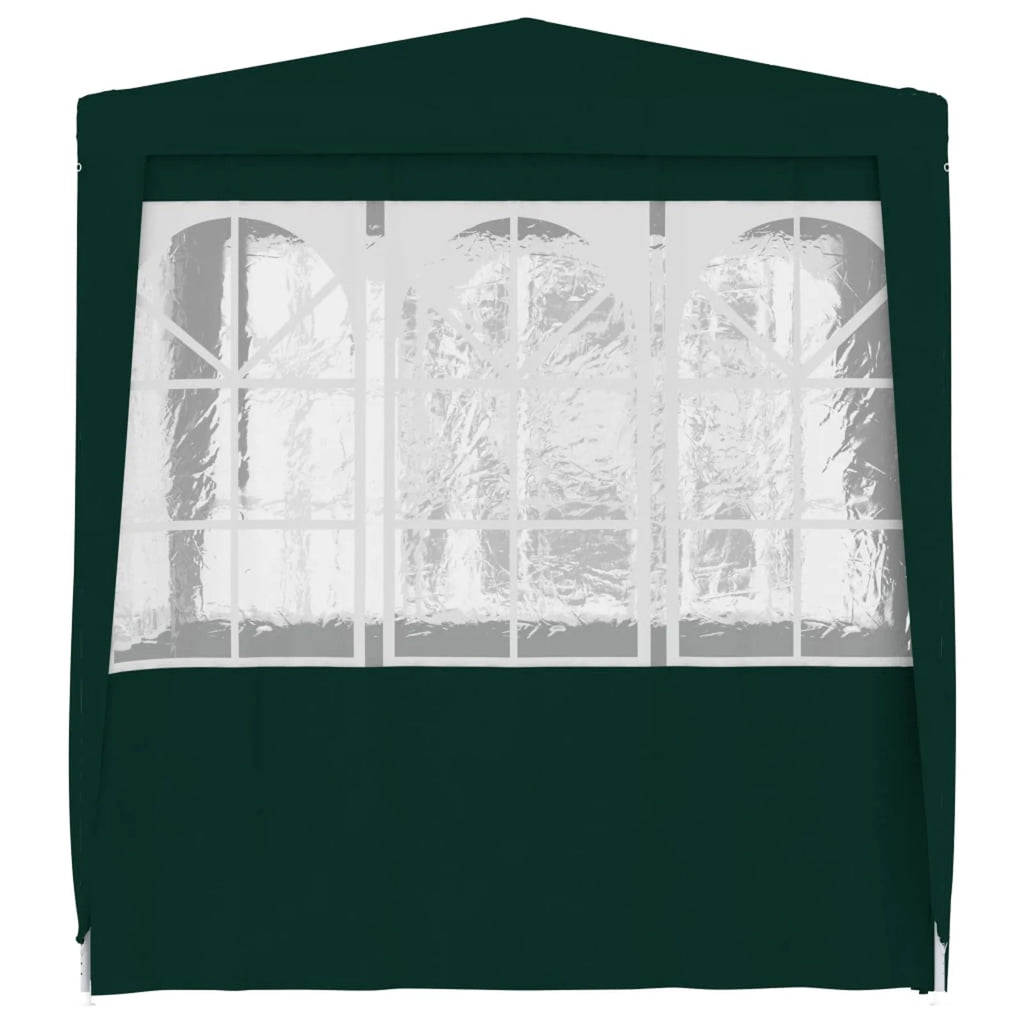 Green Party Tent with Side Walls 6.6'x6.6' V4525