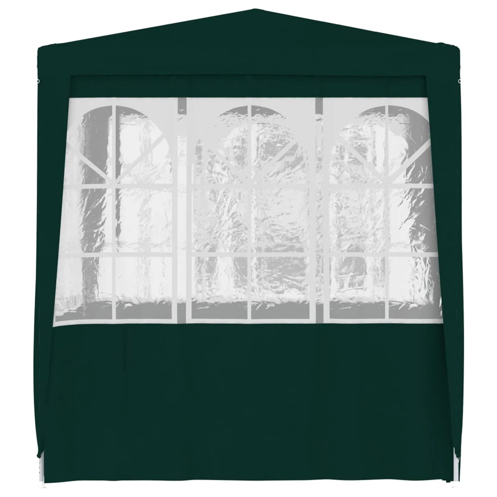 Green Party Tent with Side Walls 6.6'x6.6' V4525