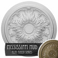 20x22OD x 1 1/2x22P Ceiling Medallion Mississippi Mud Finished K41032