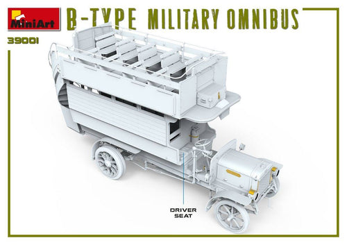 1/35 Scale B-Type Military Omnibus Model Kit P373256