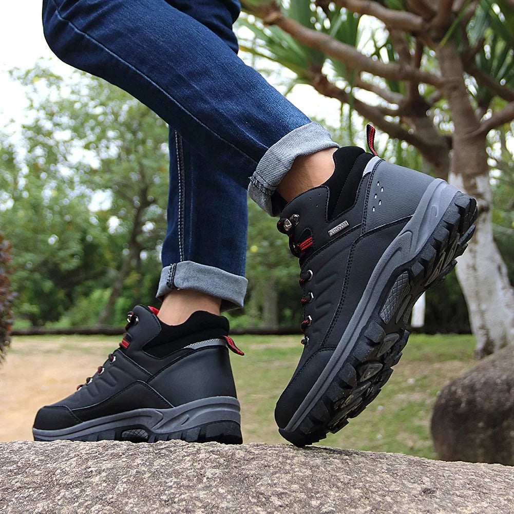 Black Waterproof Hiking Boot C62760