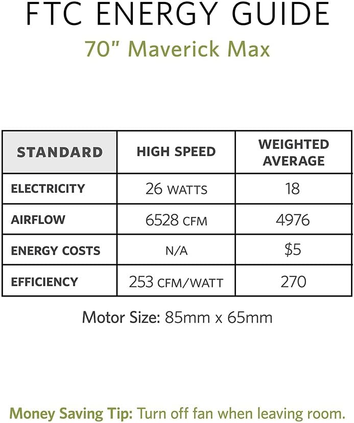 70'' Outdoor Ceiling Fan with Remote Control, 3 Blades, Aged Pewter V504444