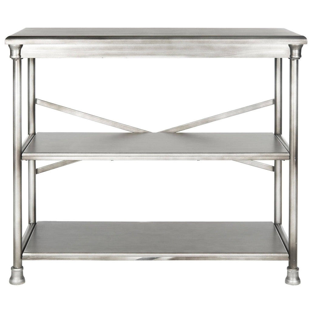 Dark Silver Medium Bookcase S953996