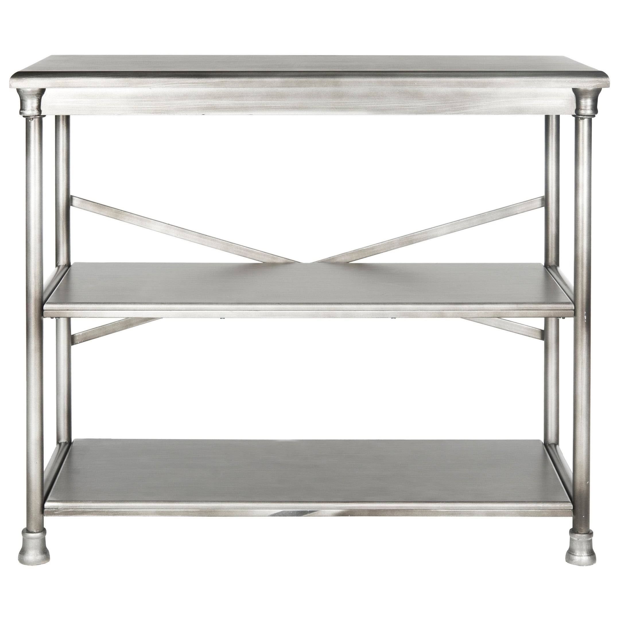Dark Silver Medium Bookcase S953996