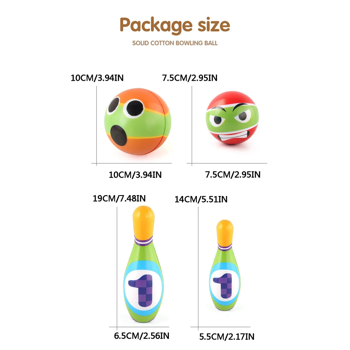 Mini Bowling Game Indoor Outdoor Sports Toy L631
