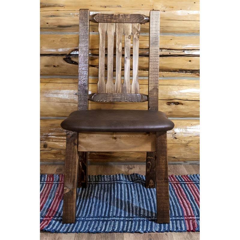 Saddle Pattern Side Chair B8453