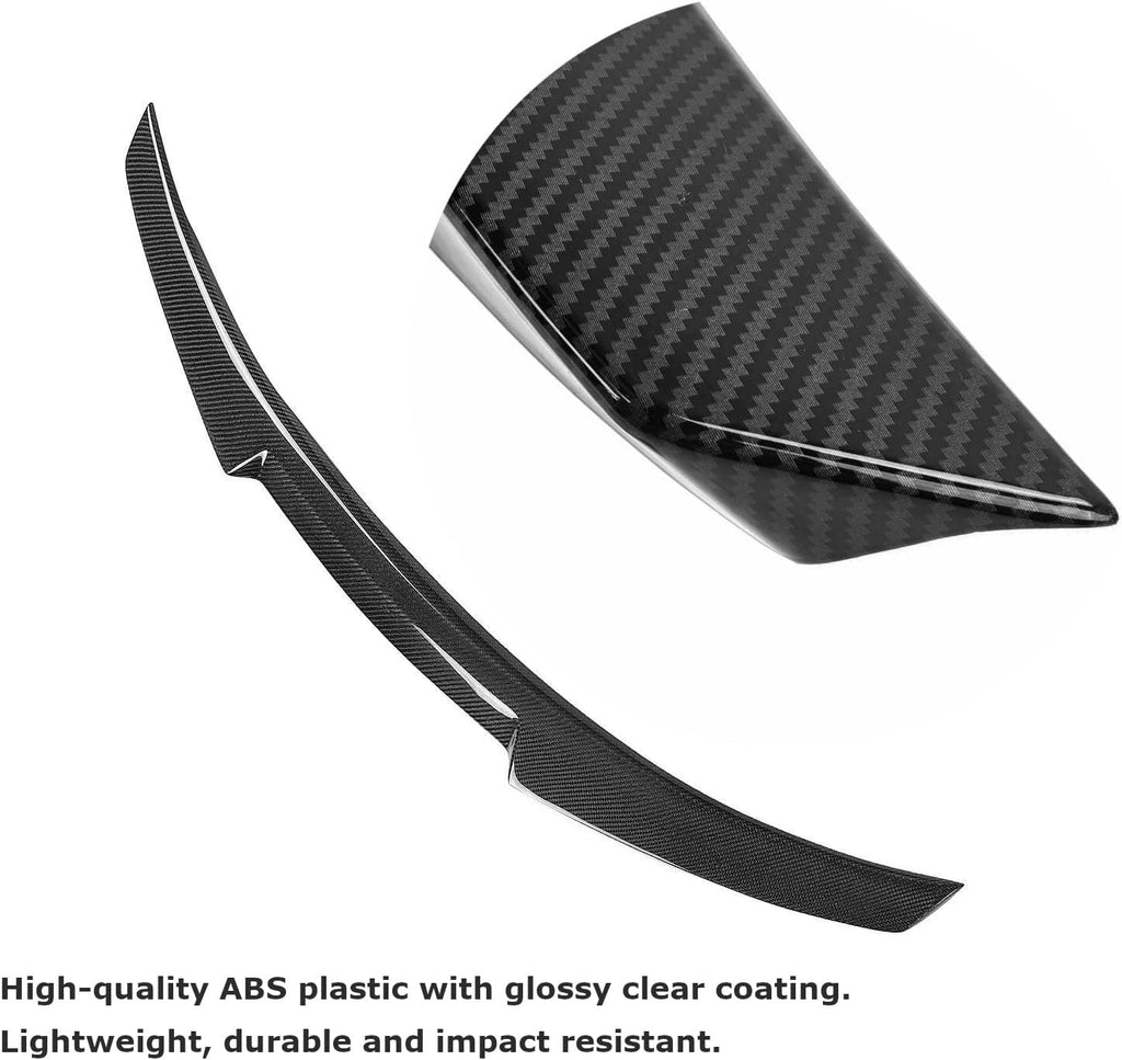 Carbon Fiber Pattern Rear Trunk Spoiler Wing Z2900