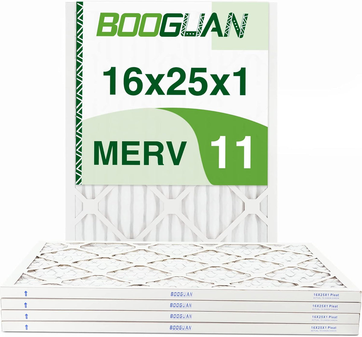 12X20X1 MERV 11 Pleated HVAC Air Filters 6 Pack Y537