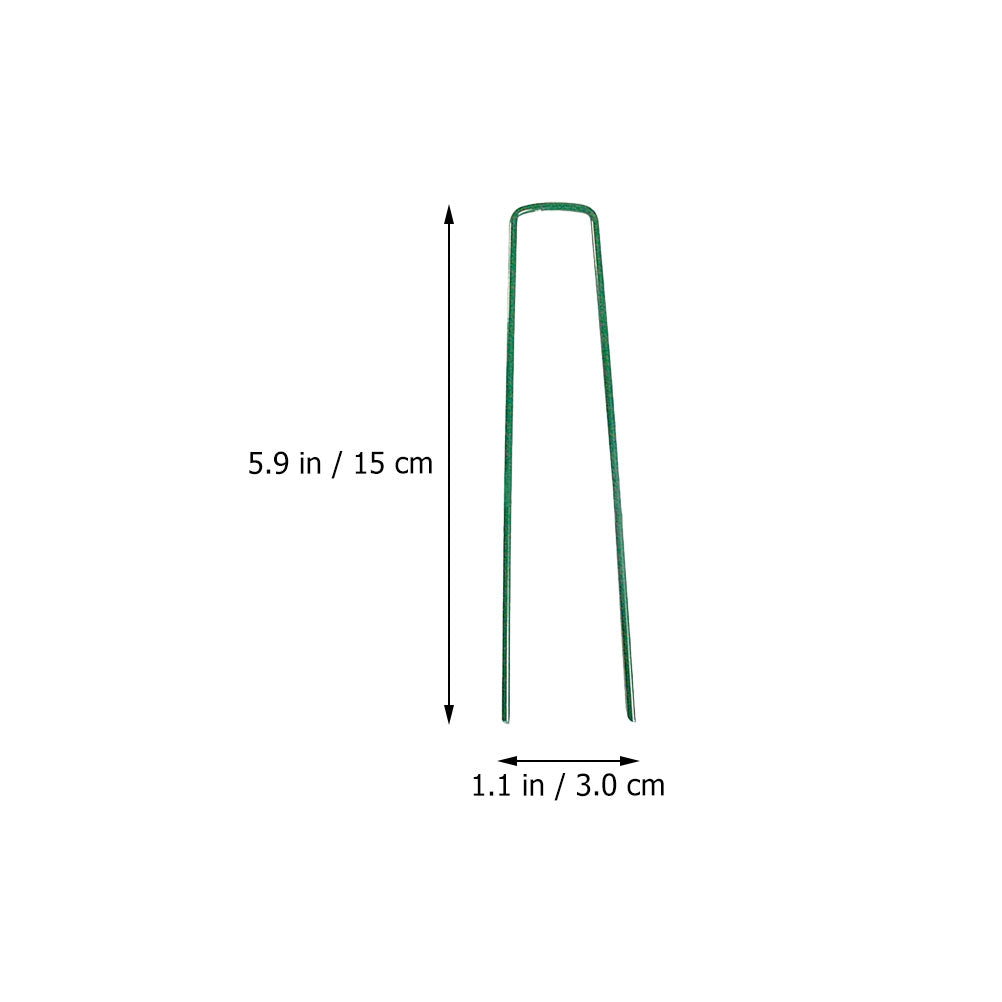 Garden Staples Tent Spikes Metal Stake X525
