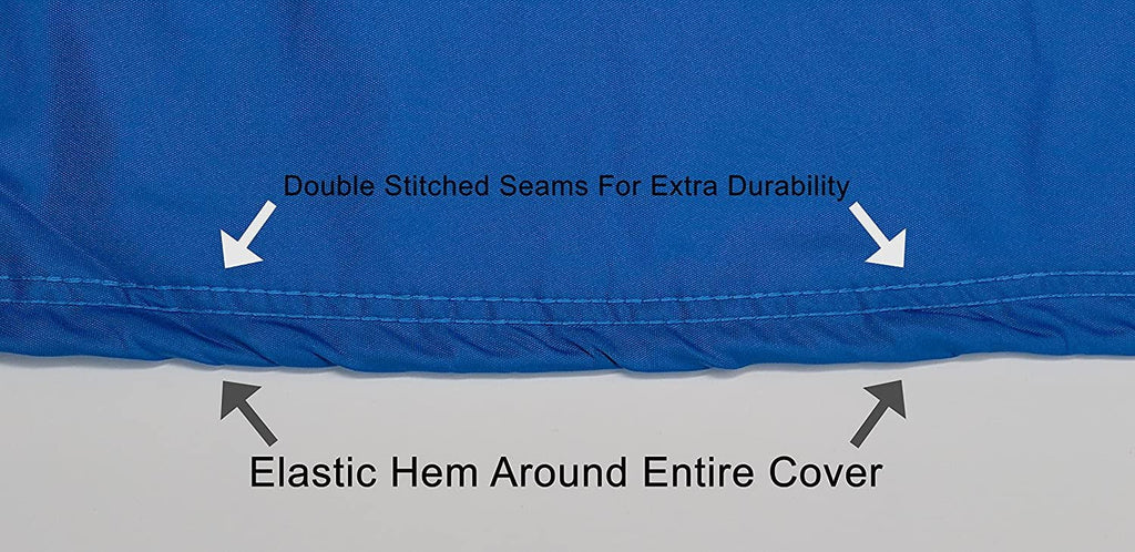 Blue/Black Jet Ski Covers with Trailer Straps and Storage Bag G462