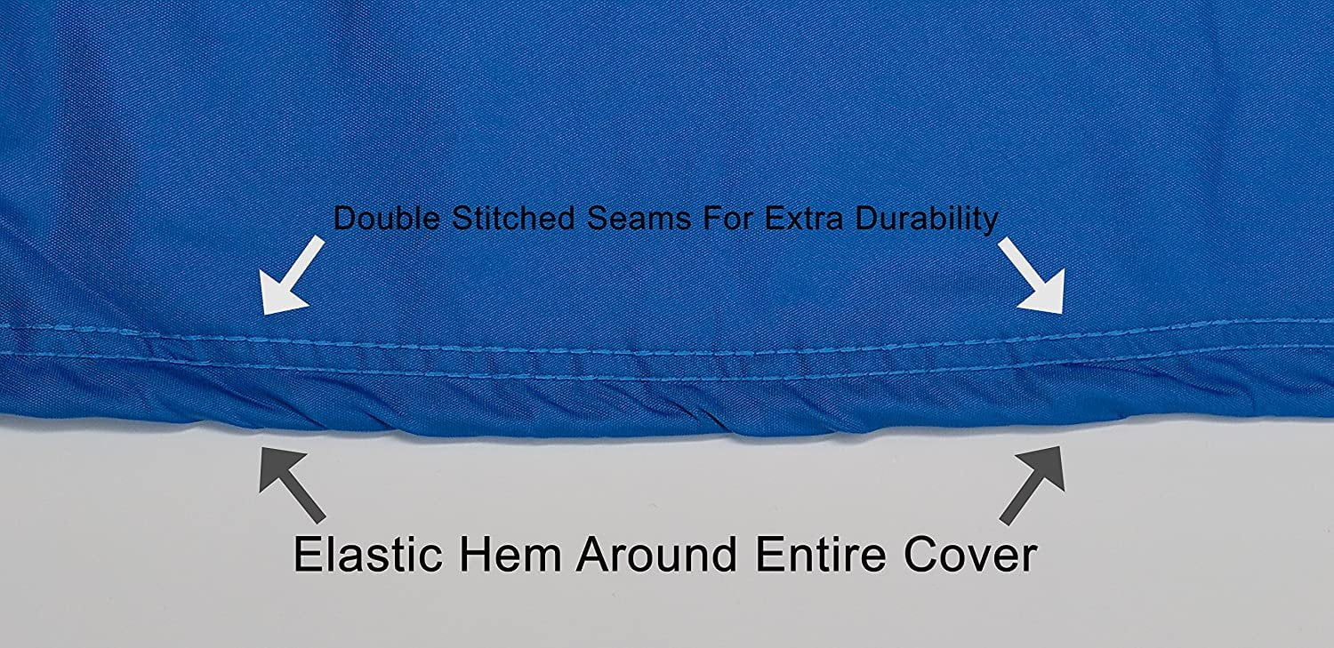 Blue/Black Jet Ski Covers with Trailer Straps and Storage Bag G462
