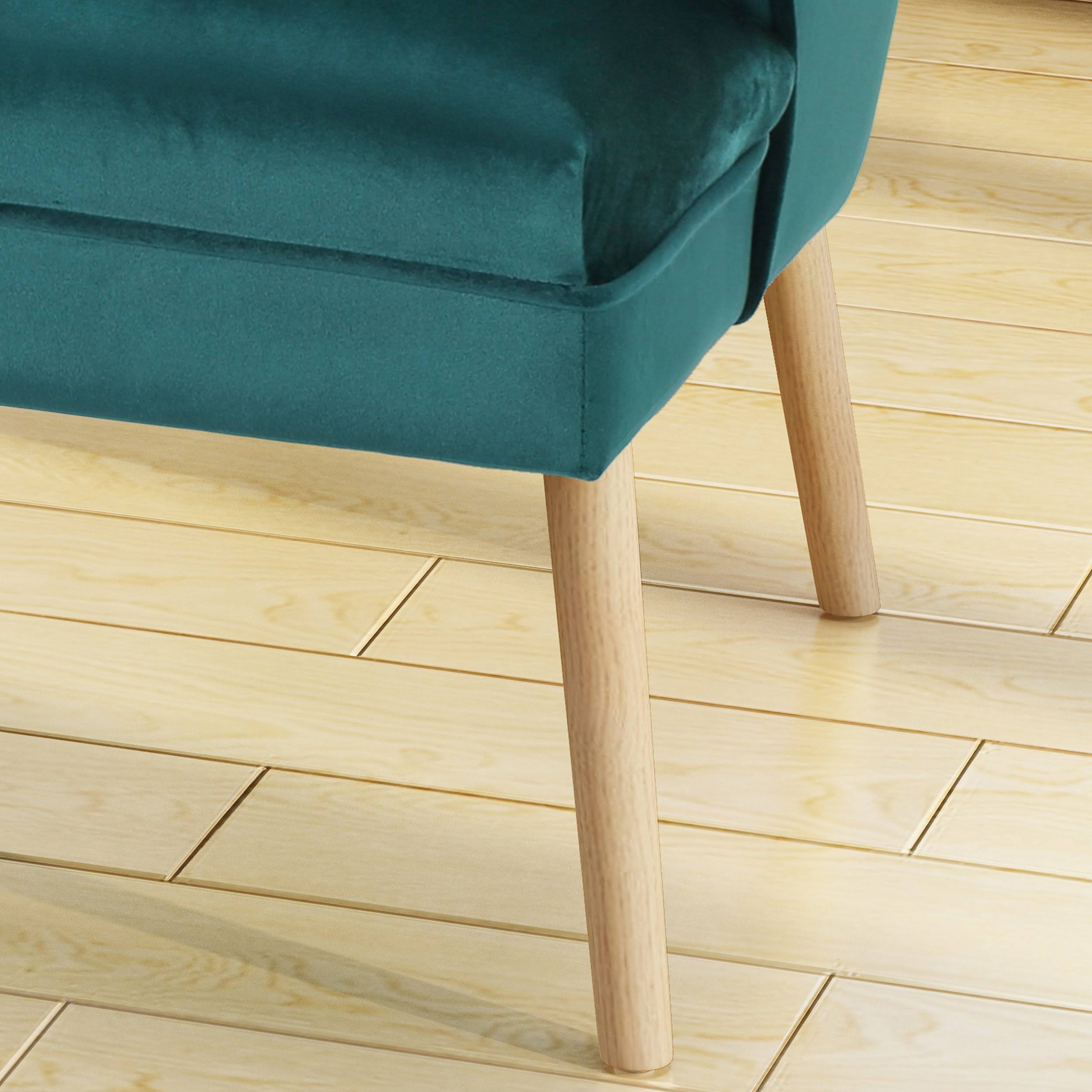 Emerald Velvet Accent Chair P511