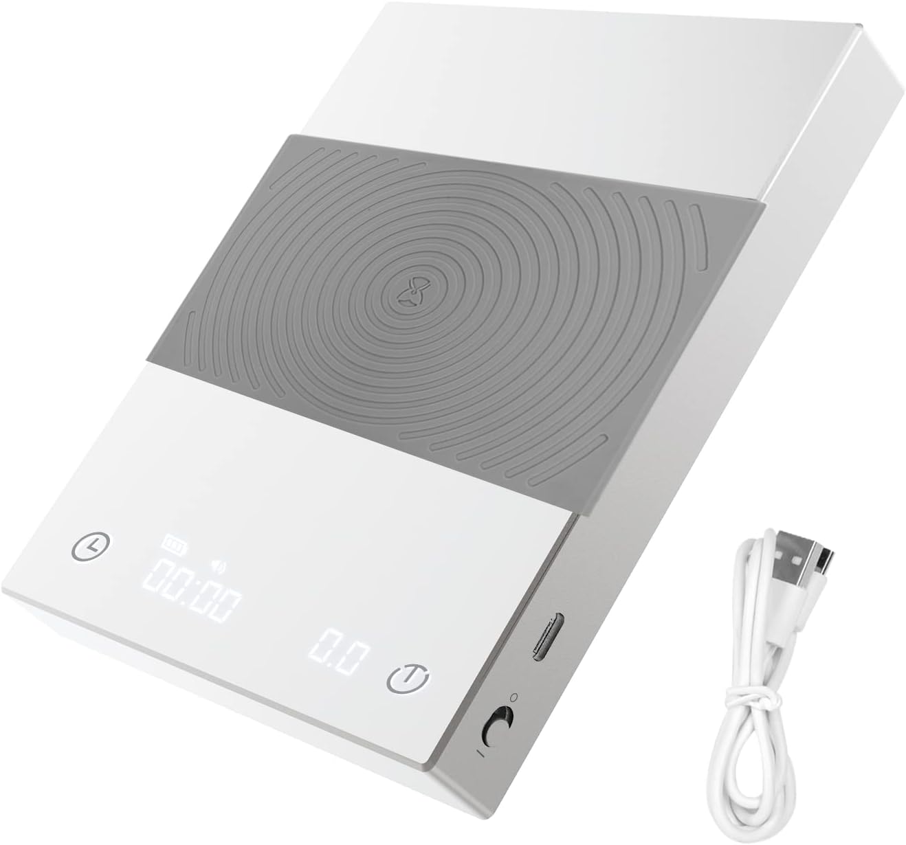 Coffee Scale with Timer, 2000 Grams, Pack of 2 W89879