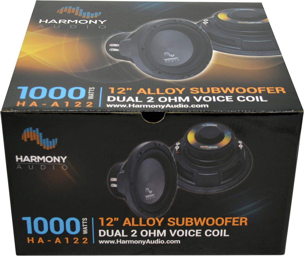 800W Dual 2 Ohm Car Subwoofer A371