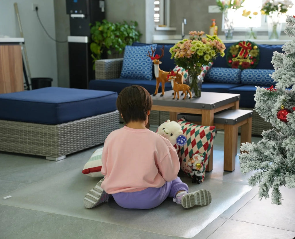 Clear PVC Chair Floor Mat for Hardwood Floor L87706