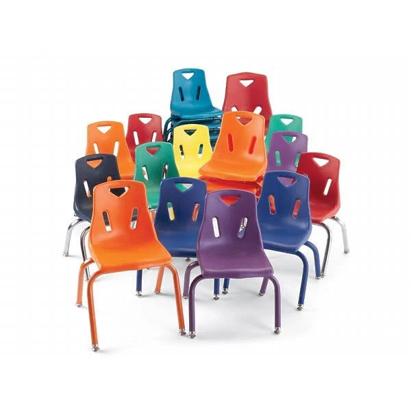 Teal Stacking Chairs Set of 6 C818