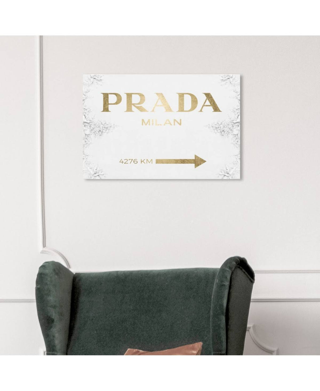 Gold Canvas Art (24 x 16) Q184