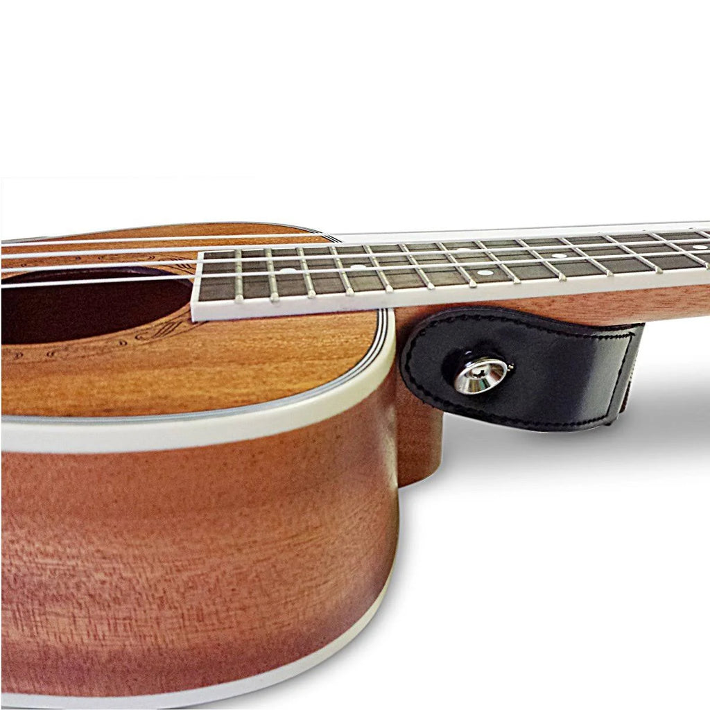 Tenor Ukulele Bundle with Strap, Case, Tuner, Picks, Pick Holder, Aquila Strings F4560