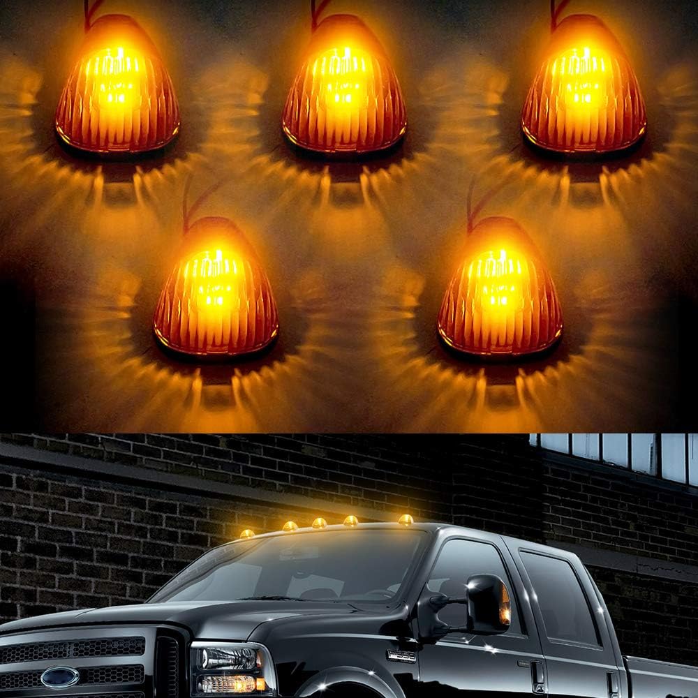Smoke Cover Lens 30 Led Cab Marker Light Assembly, 3PCS N5178