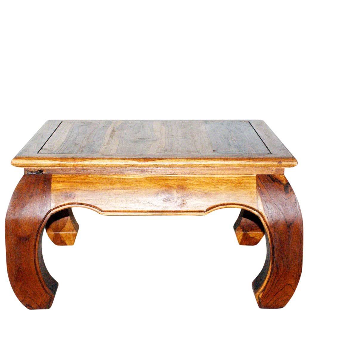 Teak Thai Opium Table 29 x 29 x 16 inch G435