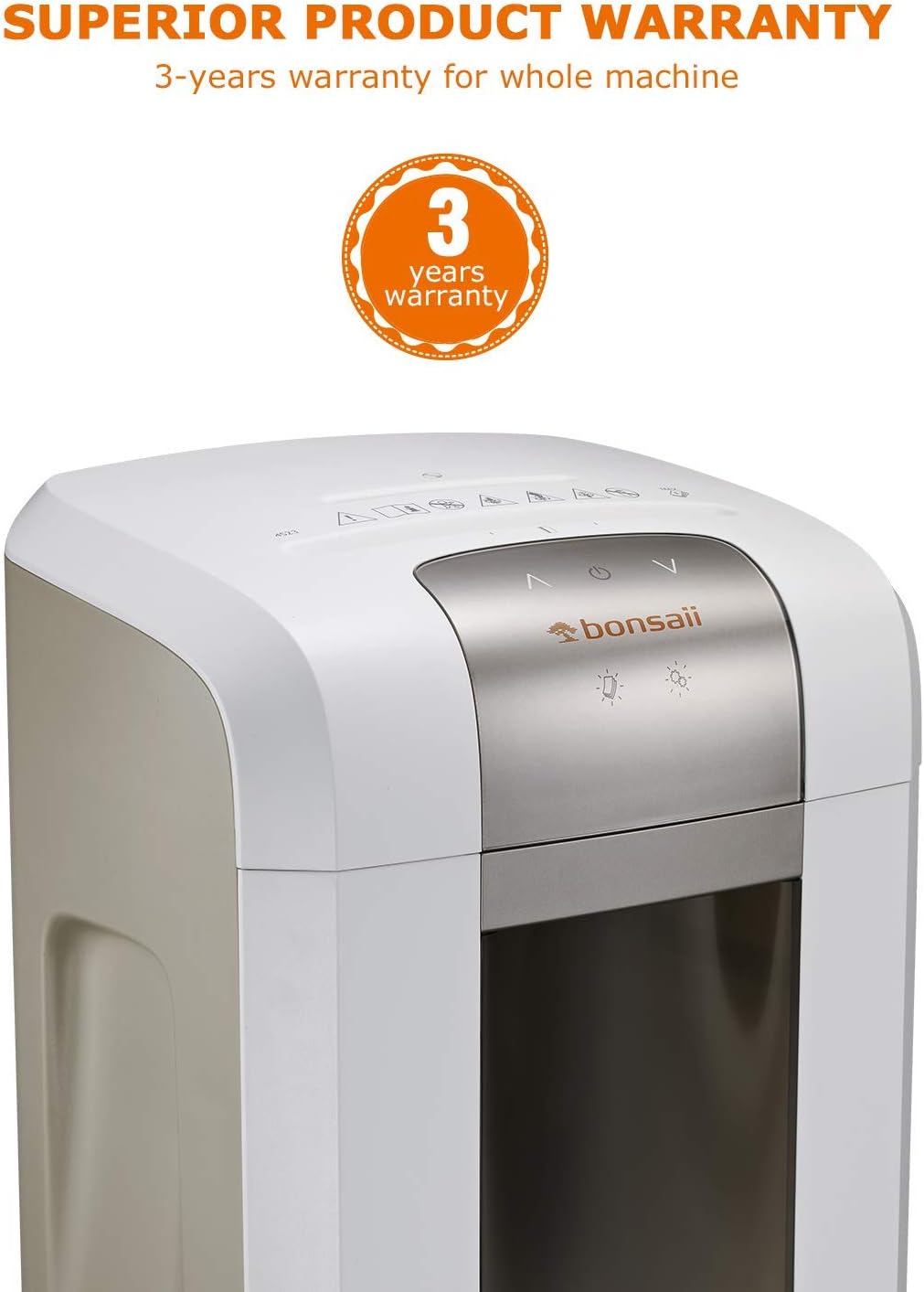 120-Minute Micro-Cut Paper Shredder, 8-Sheet Capacity Y915026
