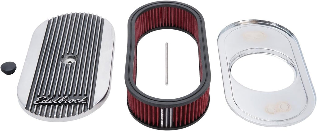 Oval Air Cleaner for Single 4-Barrel Carburetor H6869