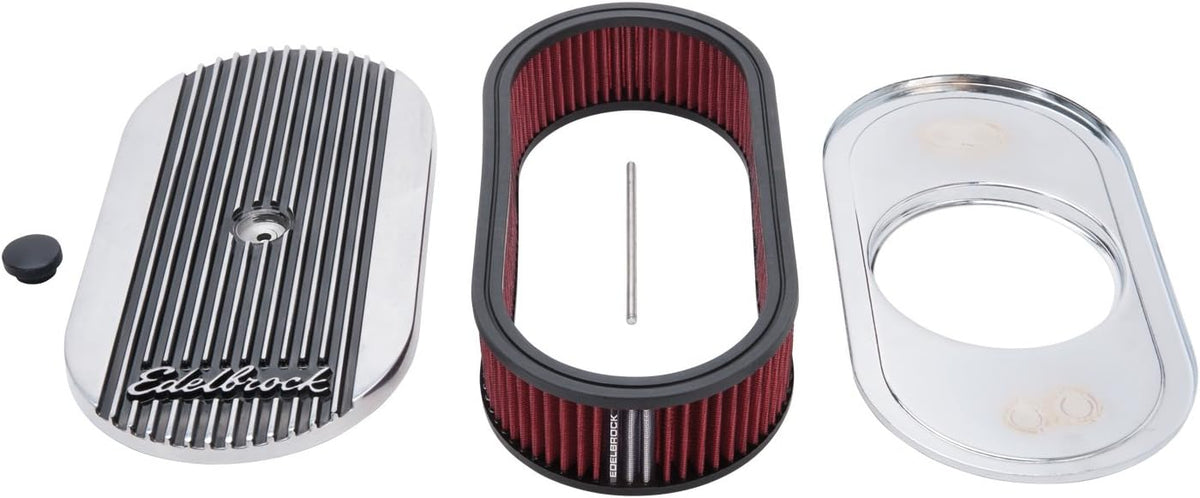 Oval Air Cleaner for Single 4-Barrel Carburetor H6869