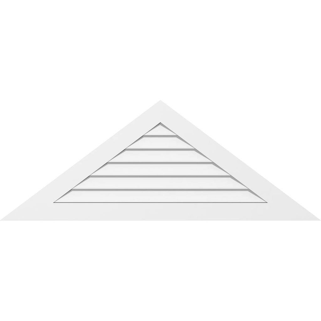 Triangle Surface Mount PVC Gable Vent B83343