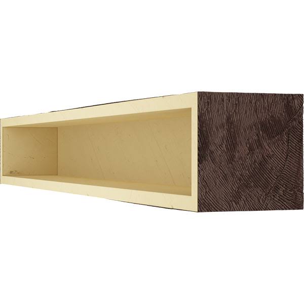 Knotty Pine Faux Wood Fireplace Mantel W166471