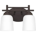 Old Bronze 2 Light Bath Lighting J8471