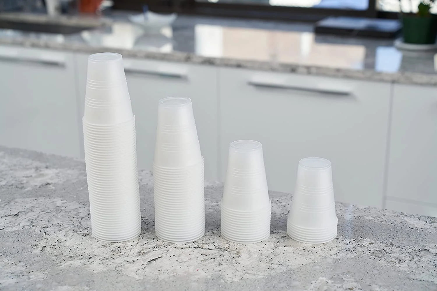 3 oz Translucent Plastic Cold Drink Cups (400 Pack) Z64393