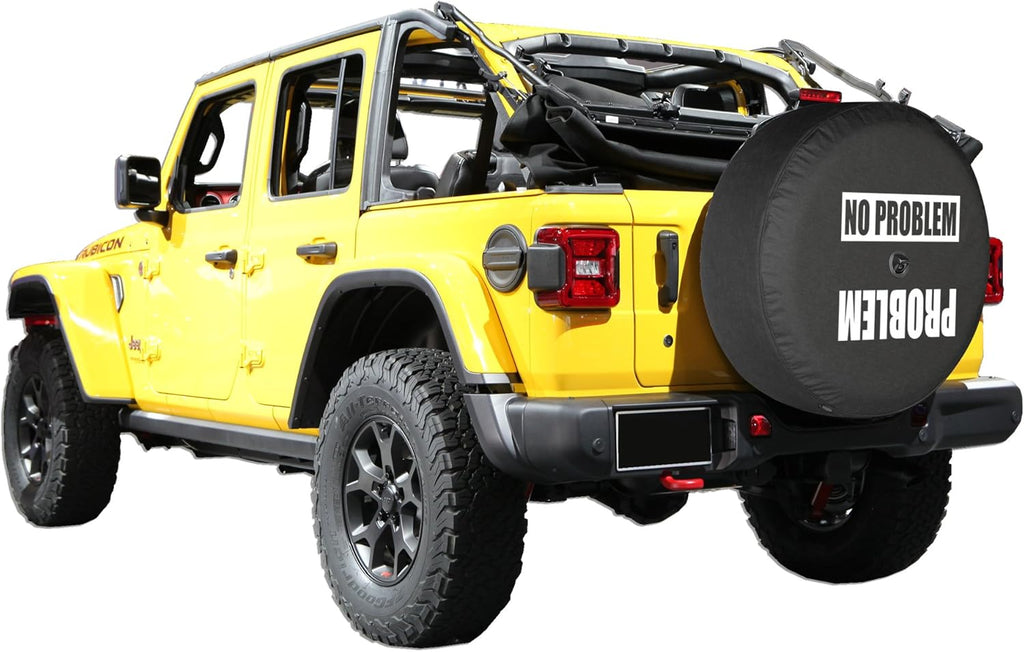 Soft JL Tire Cover for Jeep Wrangler F6753
