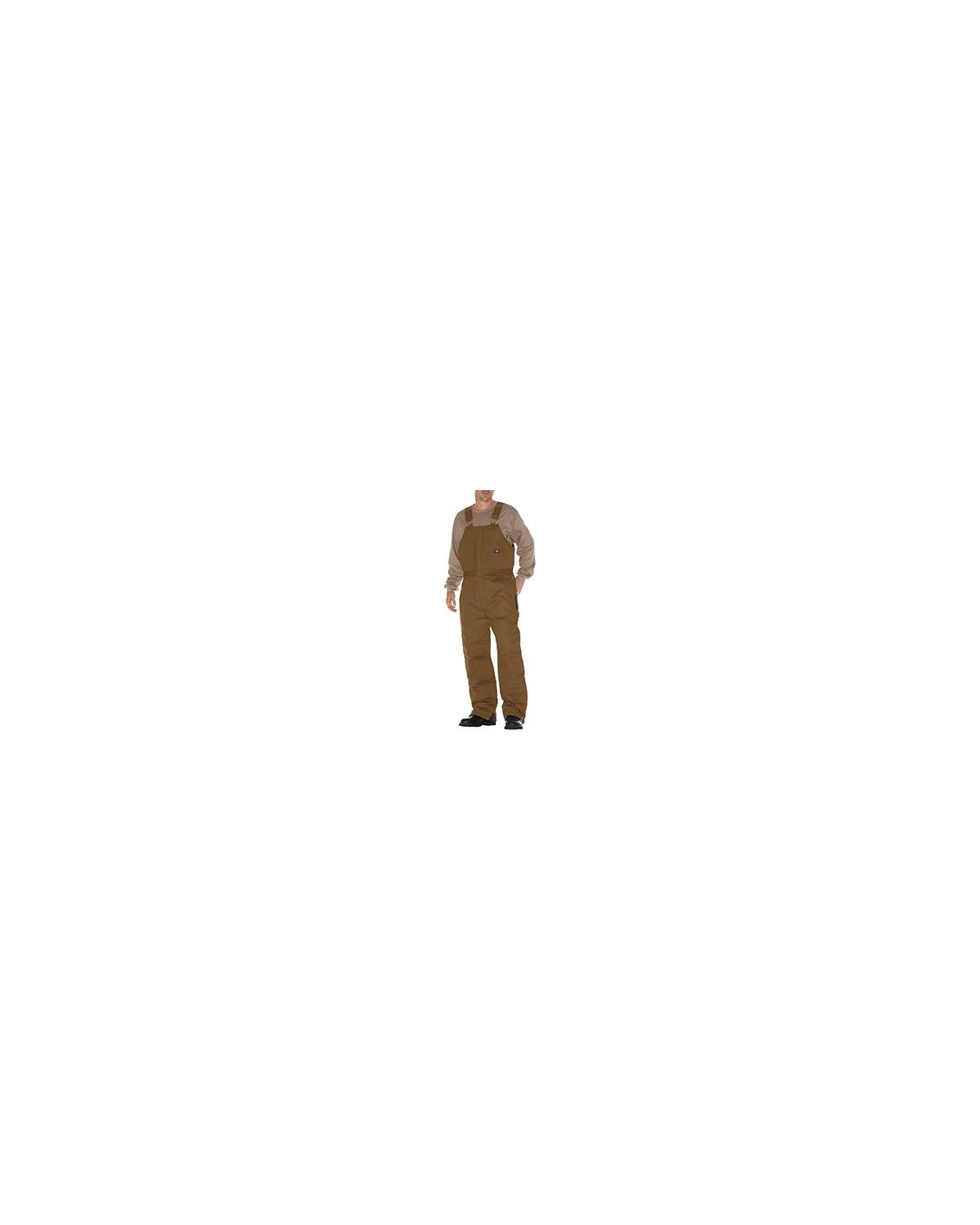 Brown Duck Insulated Bib Overall J1603