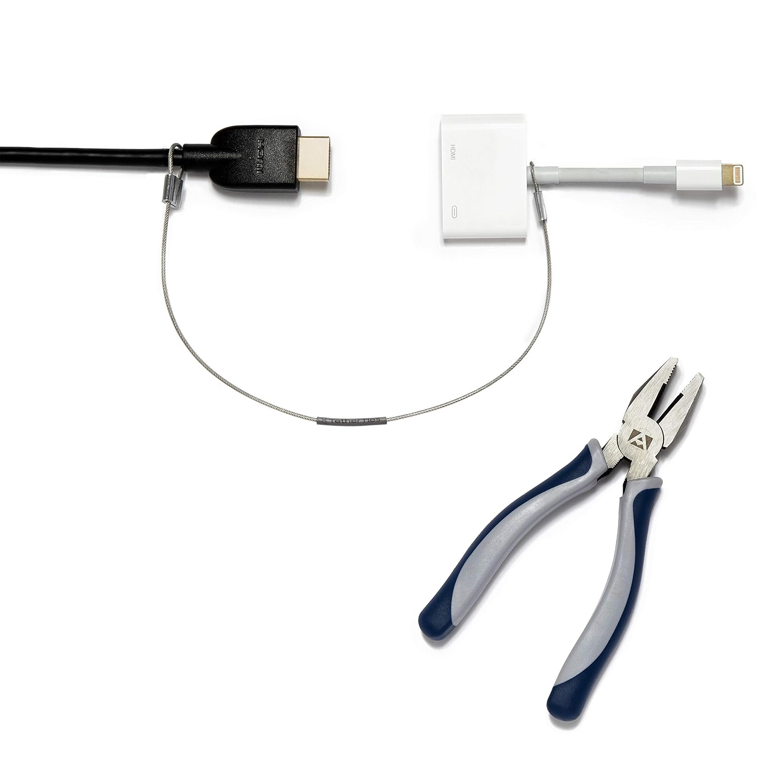 White 60 Pack Cable Tethers Z55126