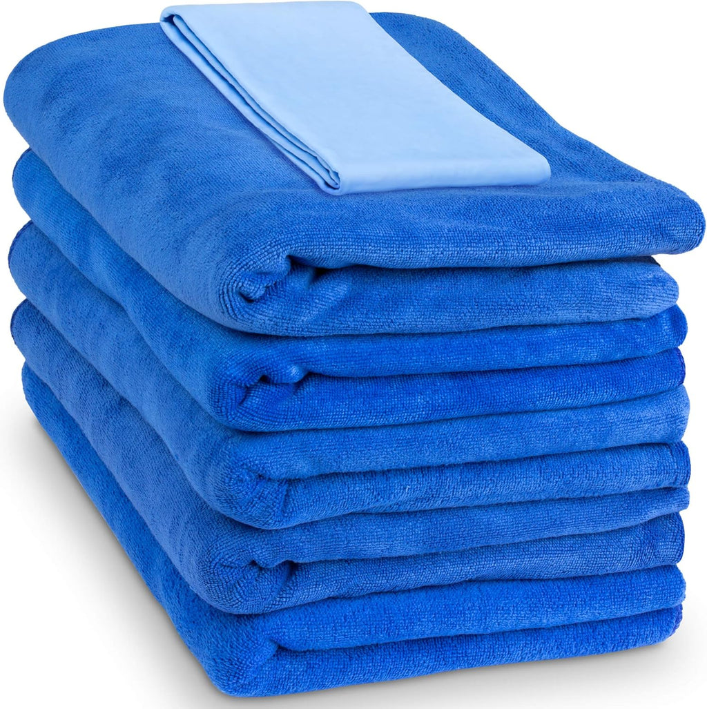 Large Car Drying Towel 24” x 60” (5 Pack) Microfiber Towels L204297