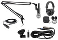 Podcast Streaming Bundle with Microphone, Boom Arm, Headphones G571